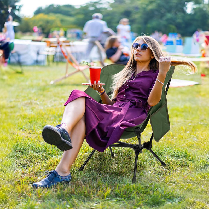 Chaise de camping, chaise pliante portative, sac ...