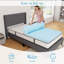 Surmatelas en mousse viscoélastique imprégnée de gel de 3 po avec housse amovible et lavable Alwyn Home-404845555