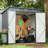 Black 6X4 Ft Garden Shed - All Weather, Smooth Surface Weather Outdoor Pet House & Storage Black,