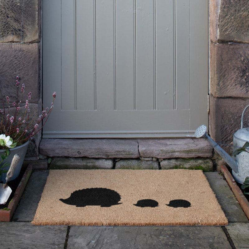Crestview Hedgehog Family Kitchen Mat