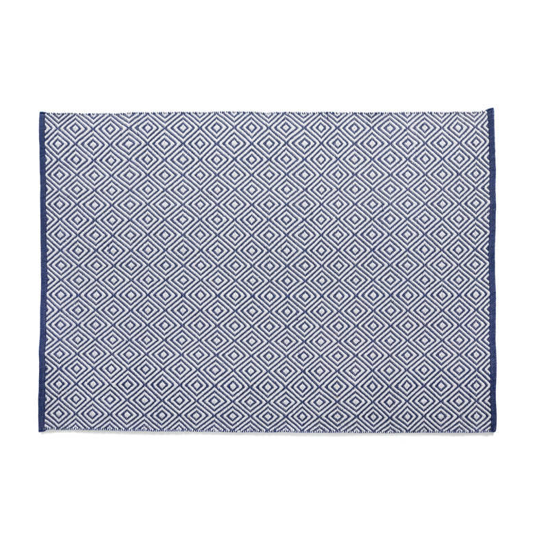 Groveson Geometric Hand Tufted Indoor / Outdoor Area Rug, Rectangle 80 x 150cm