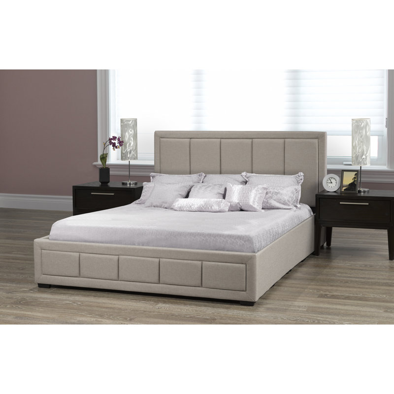 Grand lit plateforme