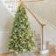 Arbre de Noël artificiel pré-éclairé avec lumières blanc chaud-1526791135