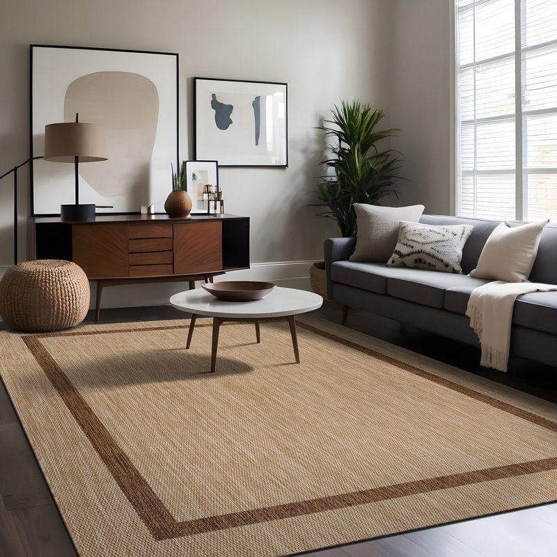 Waikiki Geometric Indoor/Outdoor Rug, Rectangle 6' x 9'