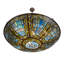 Luminaire suspendu 8 lumières Fleur-de-lis