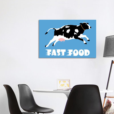 Fast Foods by Alberto Perez - Wrapped Canvas Print