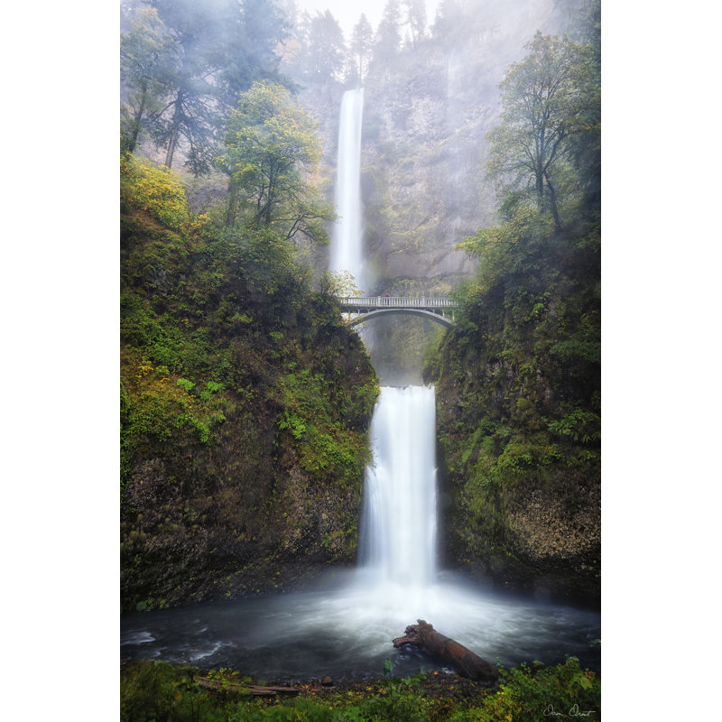 «Aurelijus Rapid Waterfall III» sur toile par David Drost, H 30 po x l 20 po