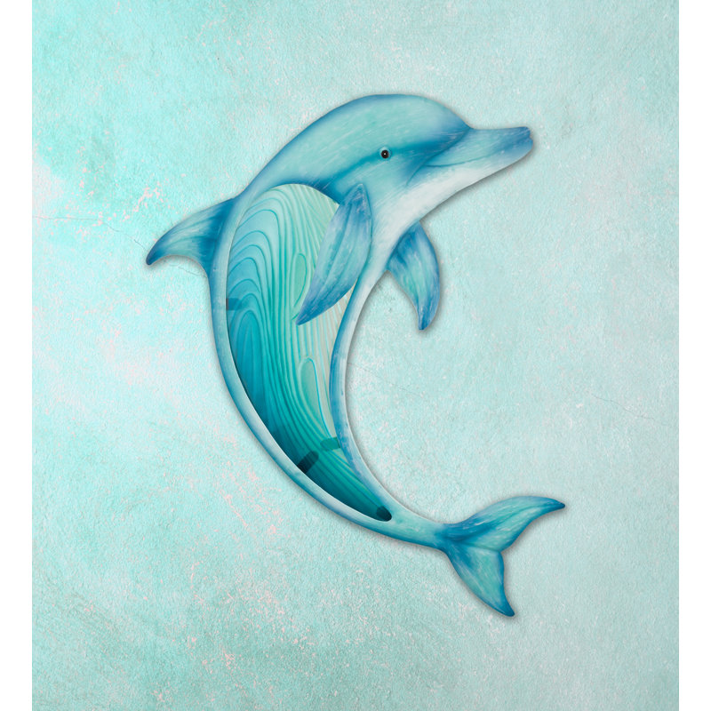 Ensemble de 2 dauphins nageant