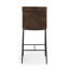 Tabouret de comptoir Mayer brun truffe-1490777169-1490777262