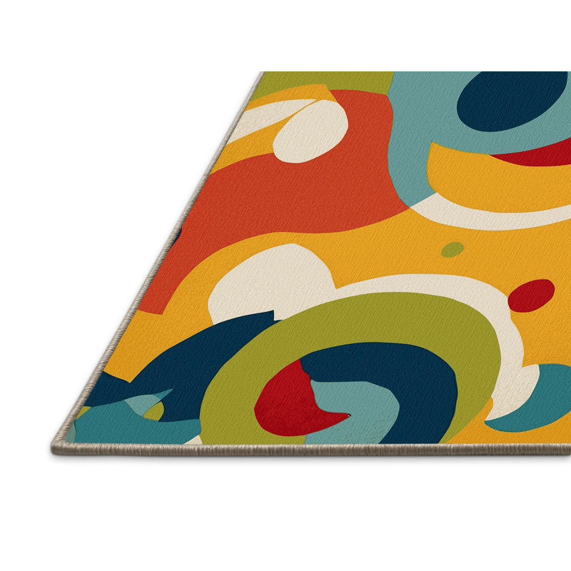 Dynamic Prime Streak Rug, Square 5'