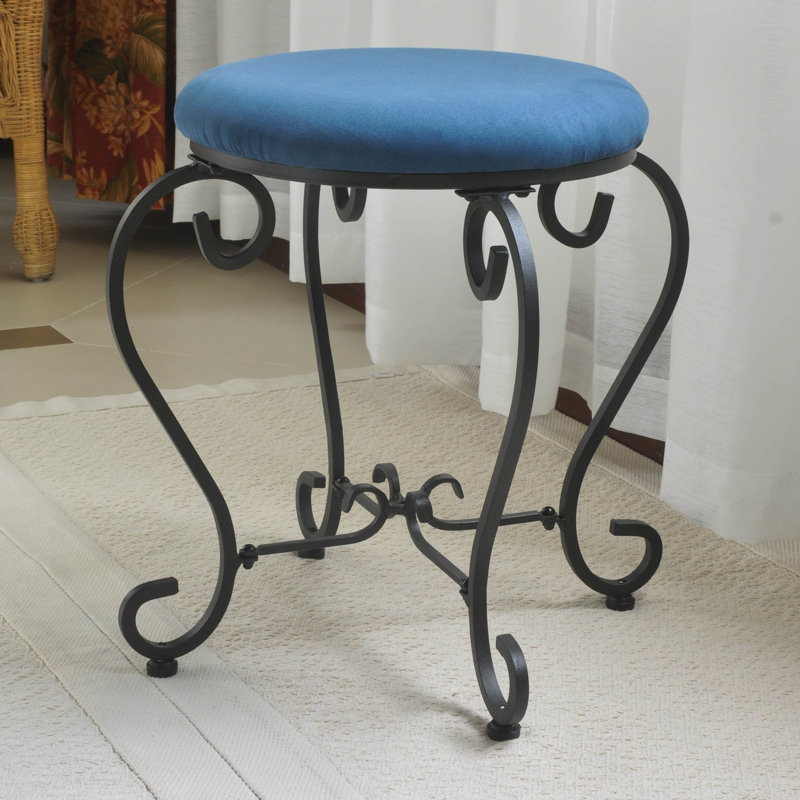Tabouret de coiffeuse Apisan, Indigo