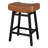 Counter Height Bar Stools Set Of 4 For Kitchen Counter Farmhouse Modern Barstools With Faux Leather Upholstered Backless Seat And Metal Legs 24 Inch Bar Chairs-583222007