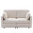 59" Upholstered Loveseat Modern Modular Sofa-1613394886