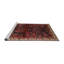 Tapis oriental multicolore tissé à la machine Oriental-2078560147