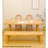 Wabi-Sabi Style Solid Wood Rectangular Writing Desk-110888764
