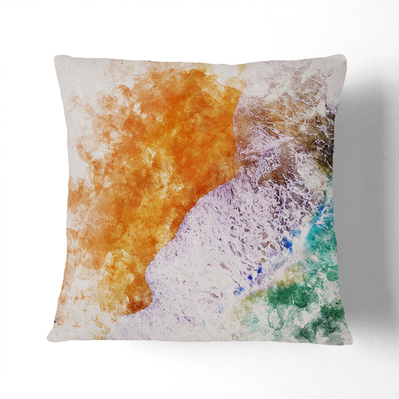 Square Cushion, 55cm H x 55cm W x 20cm D, Black