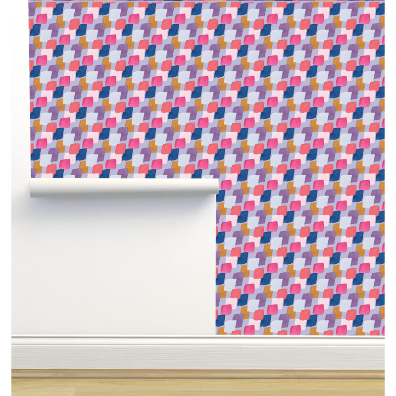 Rouleau de papier peint adhésif L 12 pi x l 2 pi Jenna Rainey Designs