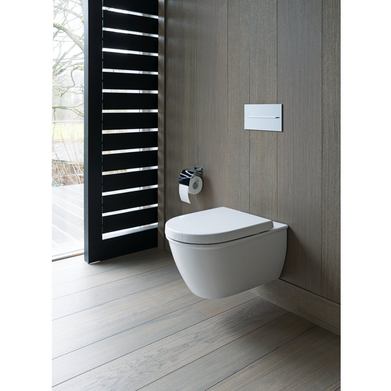 Darling Wall Mounted Toilet Bowl Dual Flush, White with HygieneGlaze