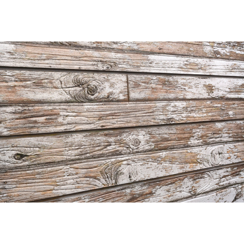 Old Paint Textured Slatwall 24" x 48", White