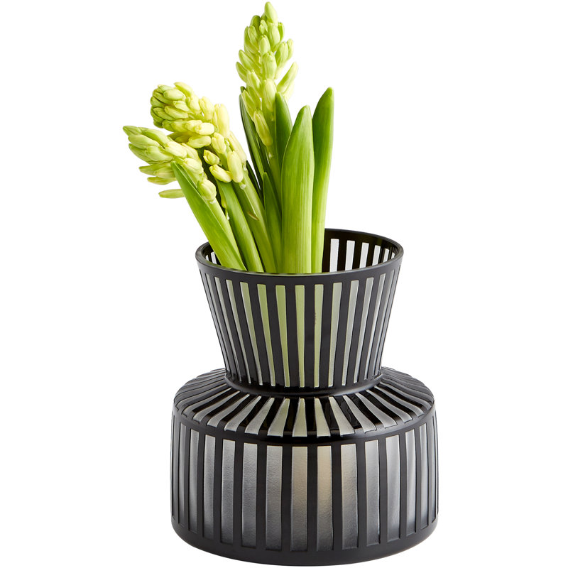 Vase de table Lineup, H 11,75 po x l 9,5 po x P 9,5 po