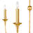 Nottaway Two-Tier Gold Chandelier