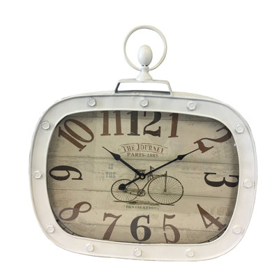 Keats Wood Wall Clock