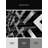 Machine Washable Pavla Modern & Contemporary Geometric Shapes Rug in Black – Black Binding-1718789246