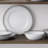 Noritake Silver Colonnade 12-Piece Dinnerware Set, Service For 4