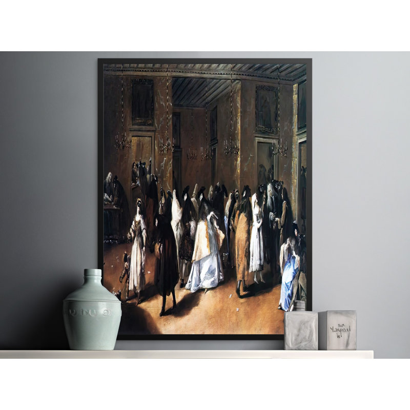 Wynkoop 1 Piece Floater Frame Wall Art, 8x10