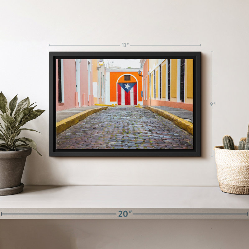 Impression sur toile San Juan, H 9 po x l 13 po