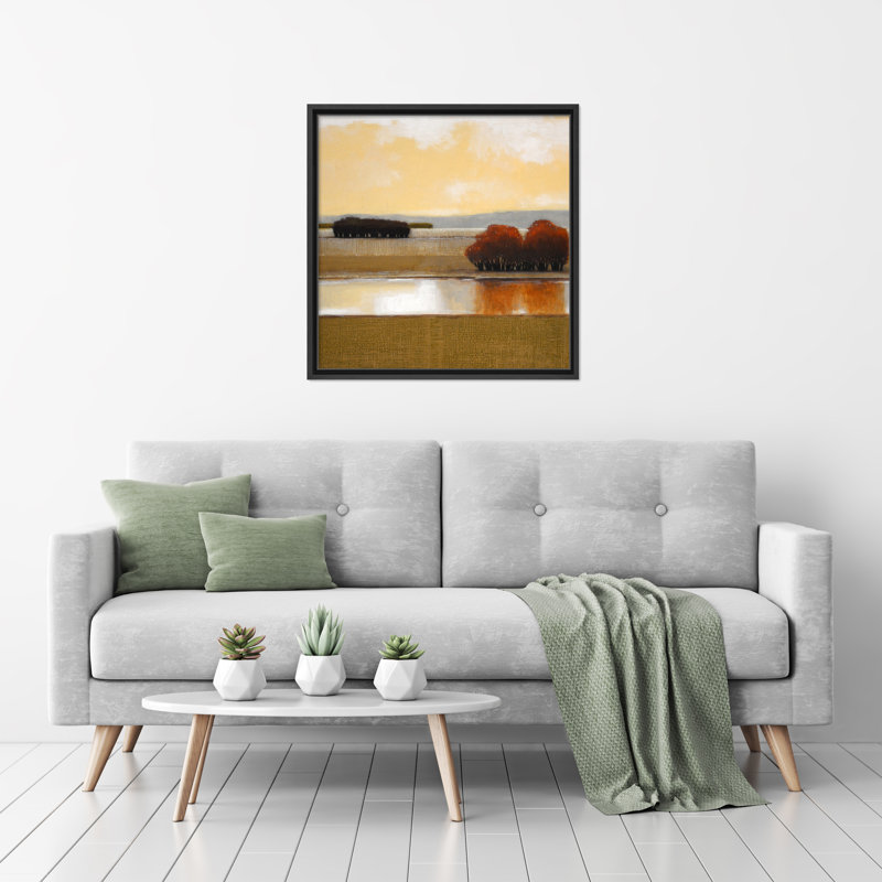 Still Water II by Norman Wyatt Jr. - Painting, 12" H x 12" W x 1.5" D