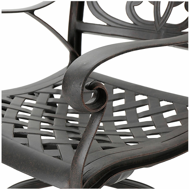 Cast Aluminium SWIVEL BAR STOOL