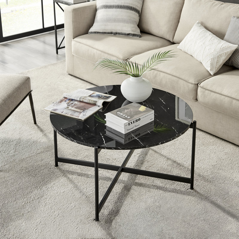 Table basse Abhaki, Noir