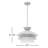 Whitaker 1-Light Pendant in Matte Black