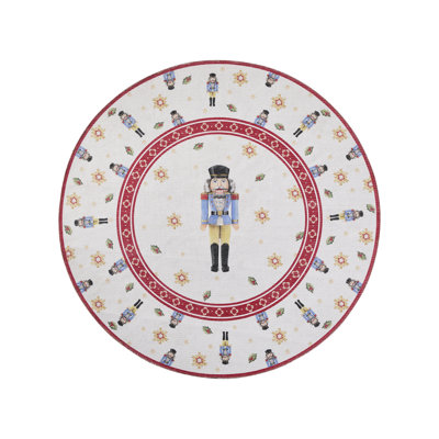 Villeroy & Boch Toy's Delight Limited Edition Nutcracker - Christmas Tree Rug Round, Xmas Tree Decorations, Christmas Holiday, Christmas Tree Collar