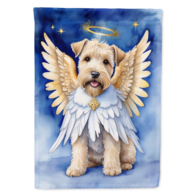 Drapeau Wheaten Terrier My Angel Garden