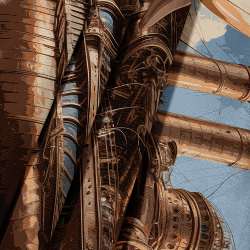 Tapisserie murale Sci Fi, 26 po x 36 po