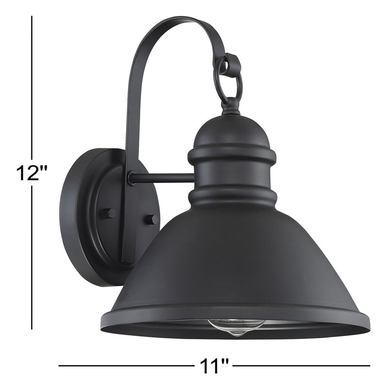 Lanterne murale d'extérieur 1 lumière Meridian