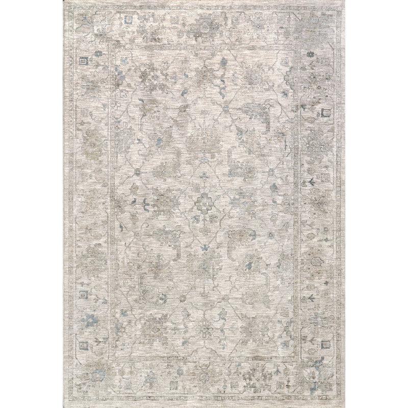 Dharma Floral Rug, Rectangle 5'3" x 7'7"