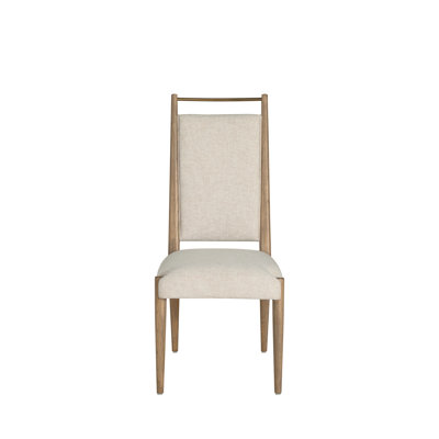 Highland Oak High Back Dining Side Chair