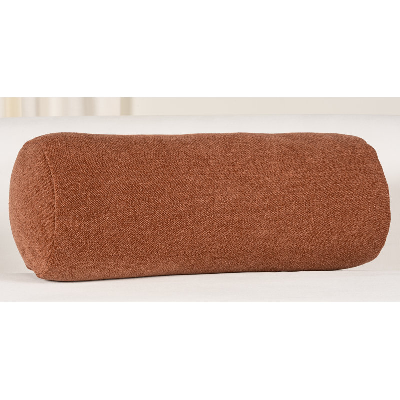 Coussin décoratif Cascade Getty, Rouge, Traversin H 8 po x l 21 po