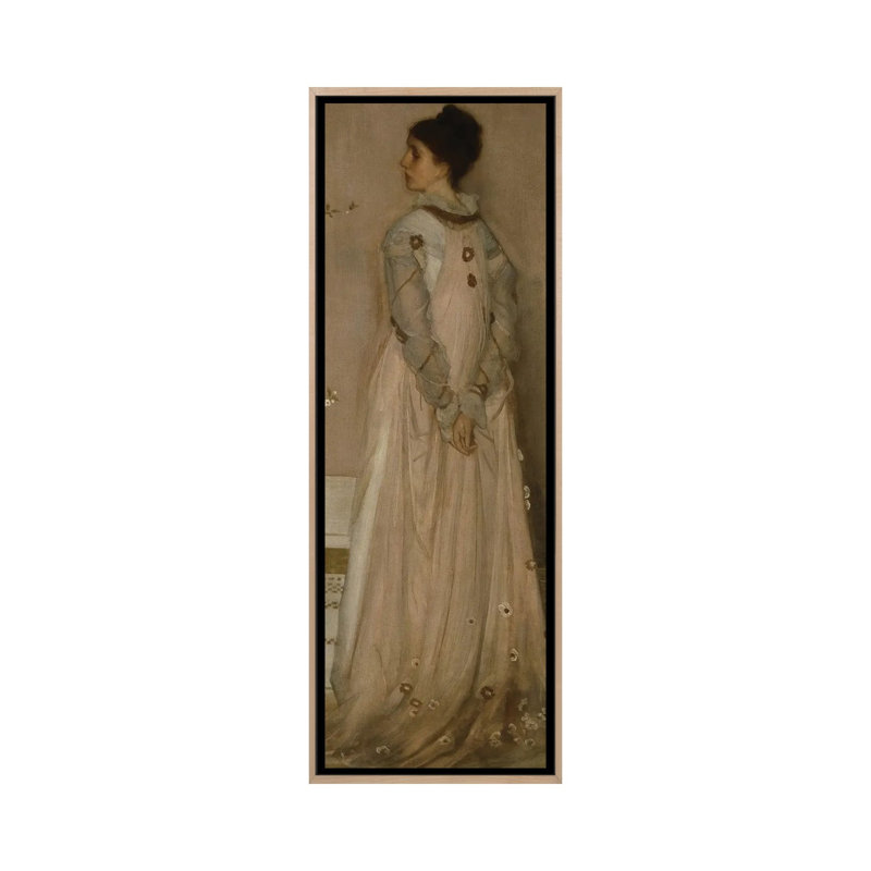 Print, 182.88 cm H x 60.96 cm W x 4.445 cm D, Natural Wood
