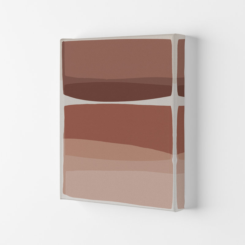 Modern Blush by Orara - Print, 29.7cm H x 21cm W x 3cm D, Wrapped Canvas