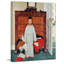 « discovery » par norman rockwell, reproduction d’art sur toile tendue-1924627942