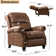 33.1'' Wide Classic and Overstuffed Soft PushBack Recliner
