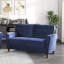 Velours rembourré 1pc Comfort Loveseat-508653105