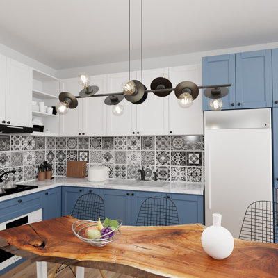 Parkview 8 - Light Matte Black Pendant