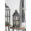 Lanterne de bougie en bois décorative, porte-lanterne ouragan