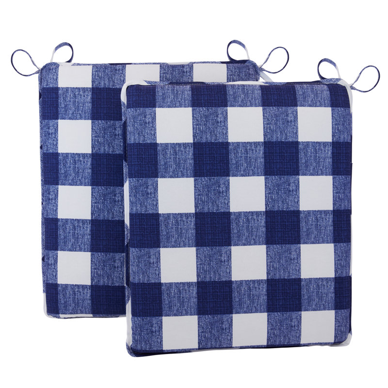 Ensemble de coussins pour fauteuil à bascule/chaise berçante, Bleu