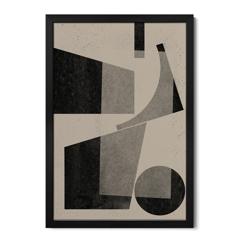 Papier découpé V - reproduction d'art murale - affiche de galerie, H 24 po x l 16 po